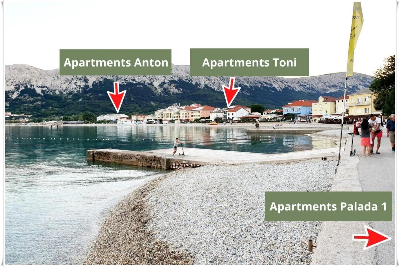 Apartments Palada 1 巴斯卡 外观 照片